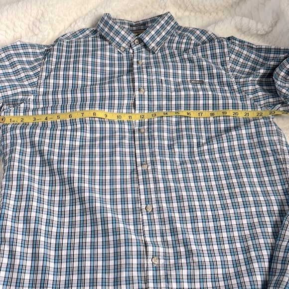 Eddie Bauer Classic Fit Plaid Shirt L - Picture 8 of 10
